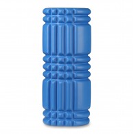 Ролик массажный для йоги INDIGO PVC IN233 33*14 см Синий
