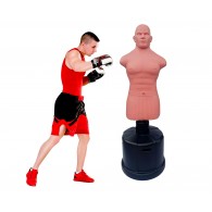 Манекен Boxing Punching Man-Heavy (беж) с регулировкой высоты